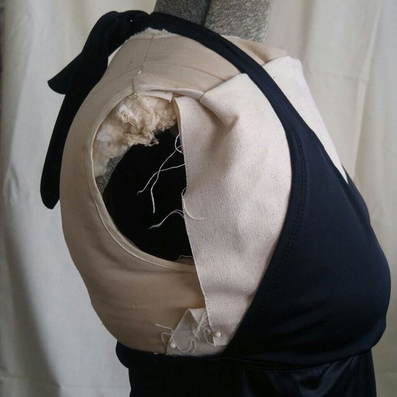 Swim dress maternity black long - Picture 5 of 6